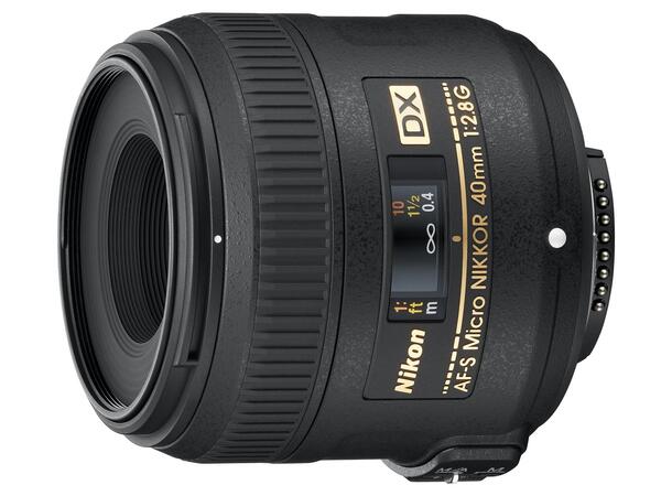 Nikon 40mm f/2.8 G DX AF-S ED Micro Macro objektiv til DX  kamera